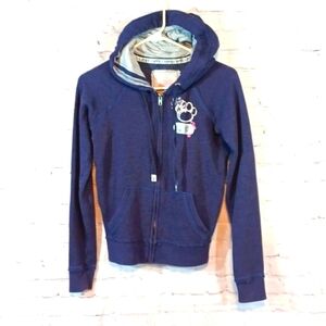 Womans Pink Penn State Purple & Silver  Hoodie Sweat Shirt XS
